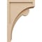 Ekena Millwork 7"W x 14"D x 21"H Classic Viola Rough Cedar Woodgrain TimberThane Corbel, Primed Tan CORUR07X14X21VIORCPR - alternate 4